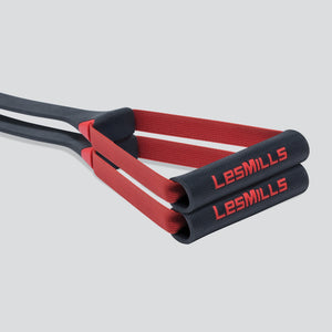 Les Mills red and black Smartband